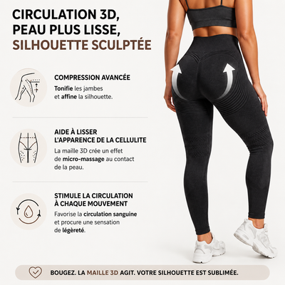 Legging Anti-Cellulite 3D Sculptant – SKULPTEE™