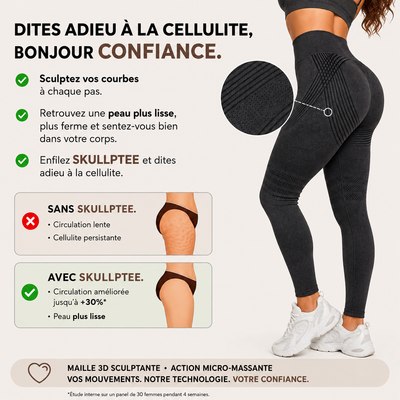 Legging Anti-Cellulite 3D Sculptant – SKULPTEE™